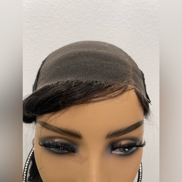 32” Top Quality 5x5 HD Lace, Raw Virgin Human Hair, 200% Density Wig, Size Small - Picture 9 of 14